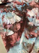 Carica l'immagine nel visualizzatore di Gallery, Seta twill colori azzurro marrone: 49€/mt