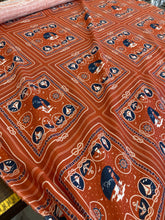 Carica l'immagine nel visualizzatore di Gallery, Lino stampa stile marinai terracotta : 32€/m