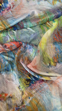 Carica e avvia il video nel visualizzatore di galleria, Chiffon di seta multicolor: €39/mtl
