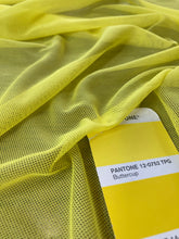 Carica l&#39;immagine nel visualizzatore di Gallery, Tulle elasticizzato giallo : 14€/m
